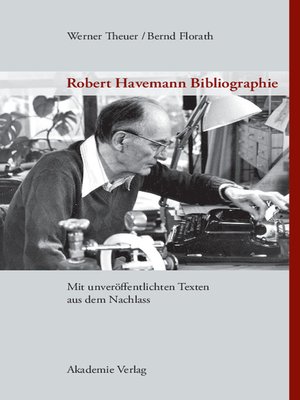 cover image of Robert Havemann Bibliographie